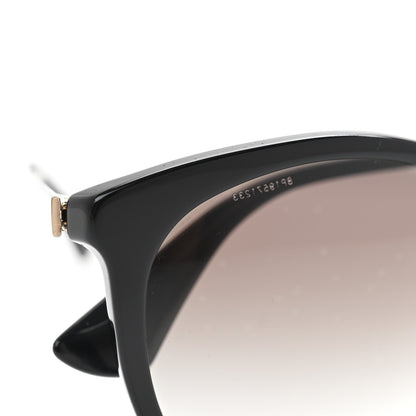 Prada Metal Aviator Sunglasse SPR 17S Black 7 of 9