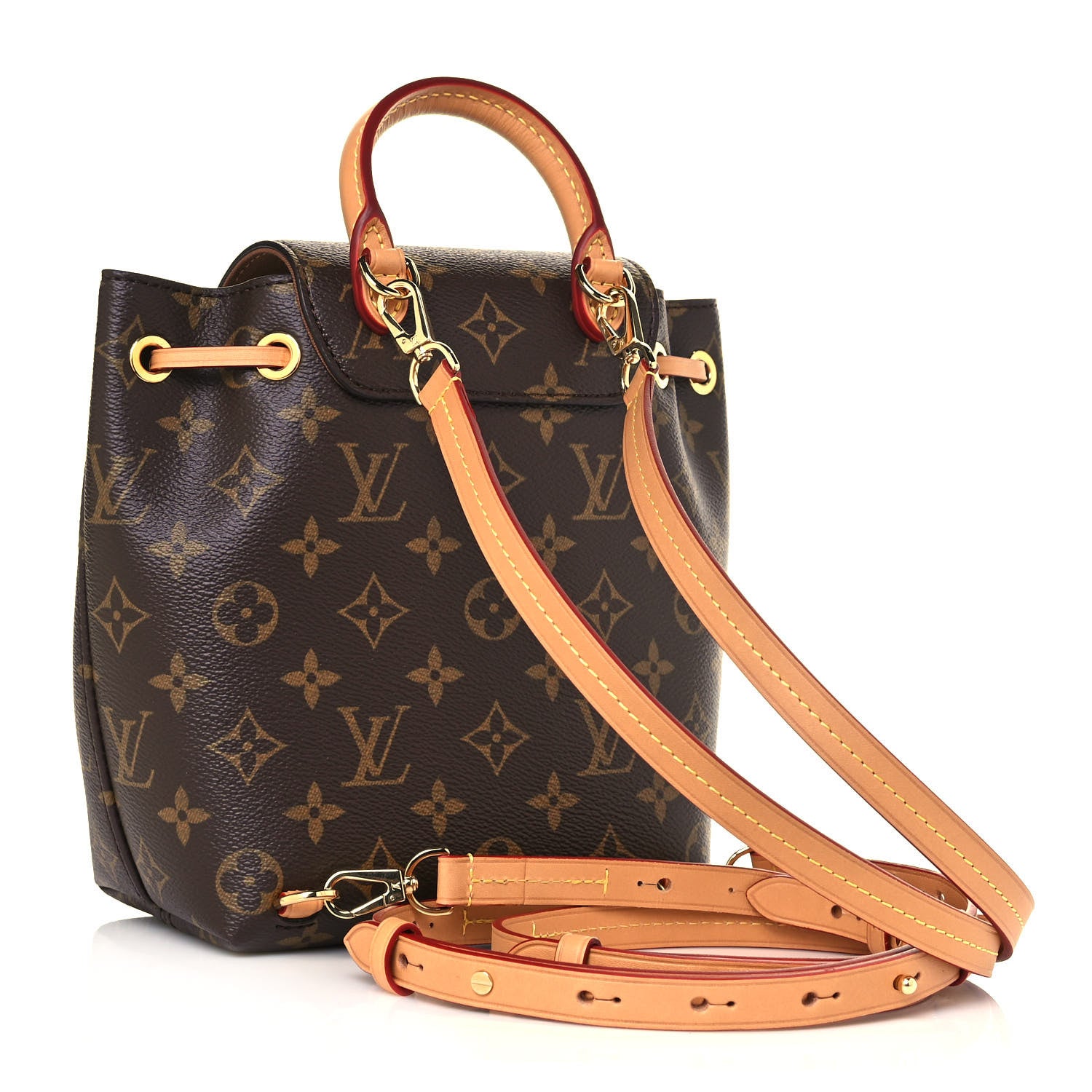 Louis Vuitton Monogram Montsouris BB Backpack Natural 3 of 13