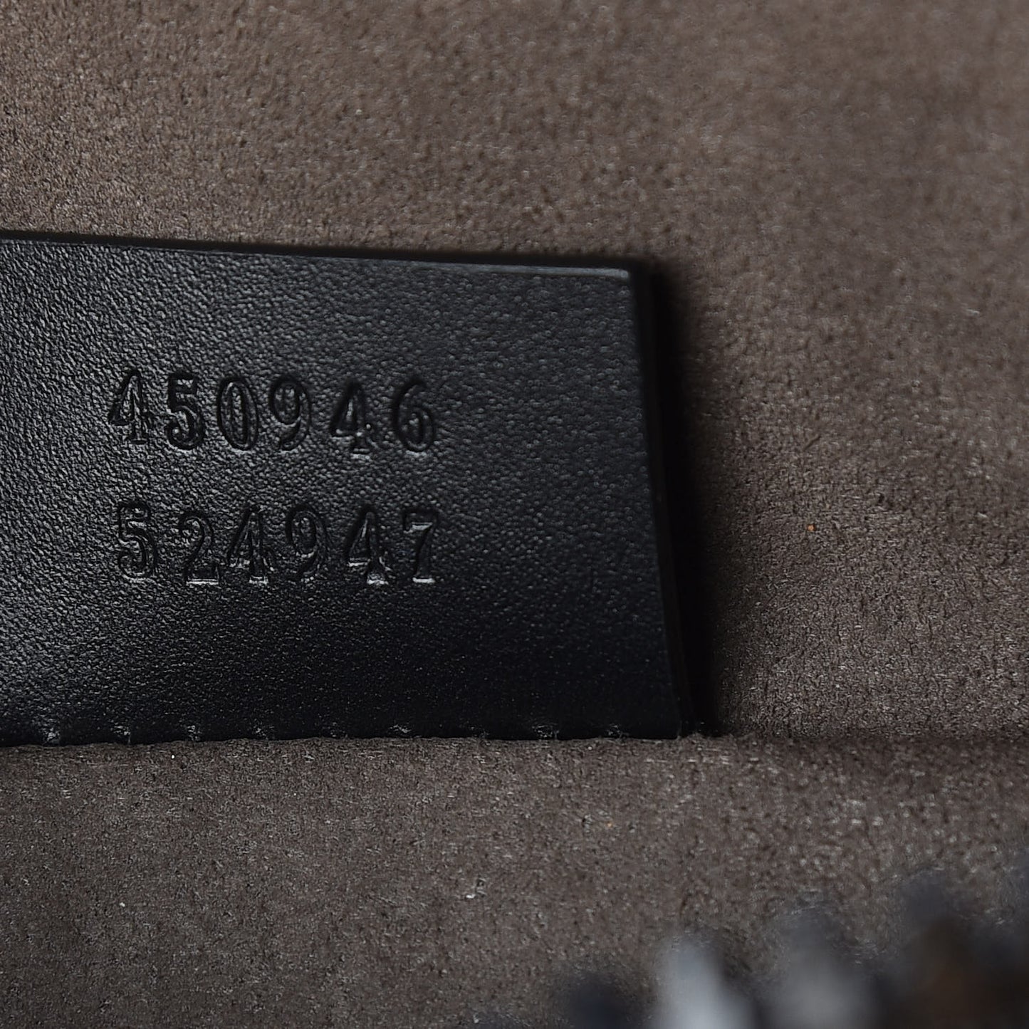 GG Supreme Monogram Belt Bag Black
