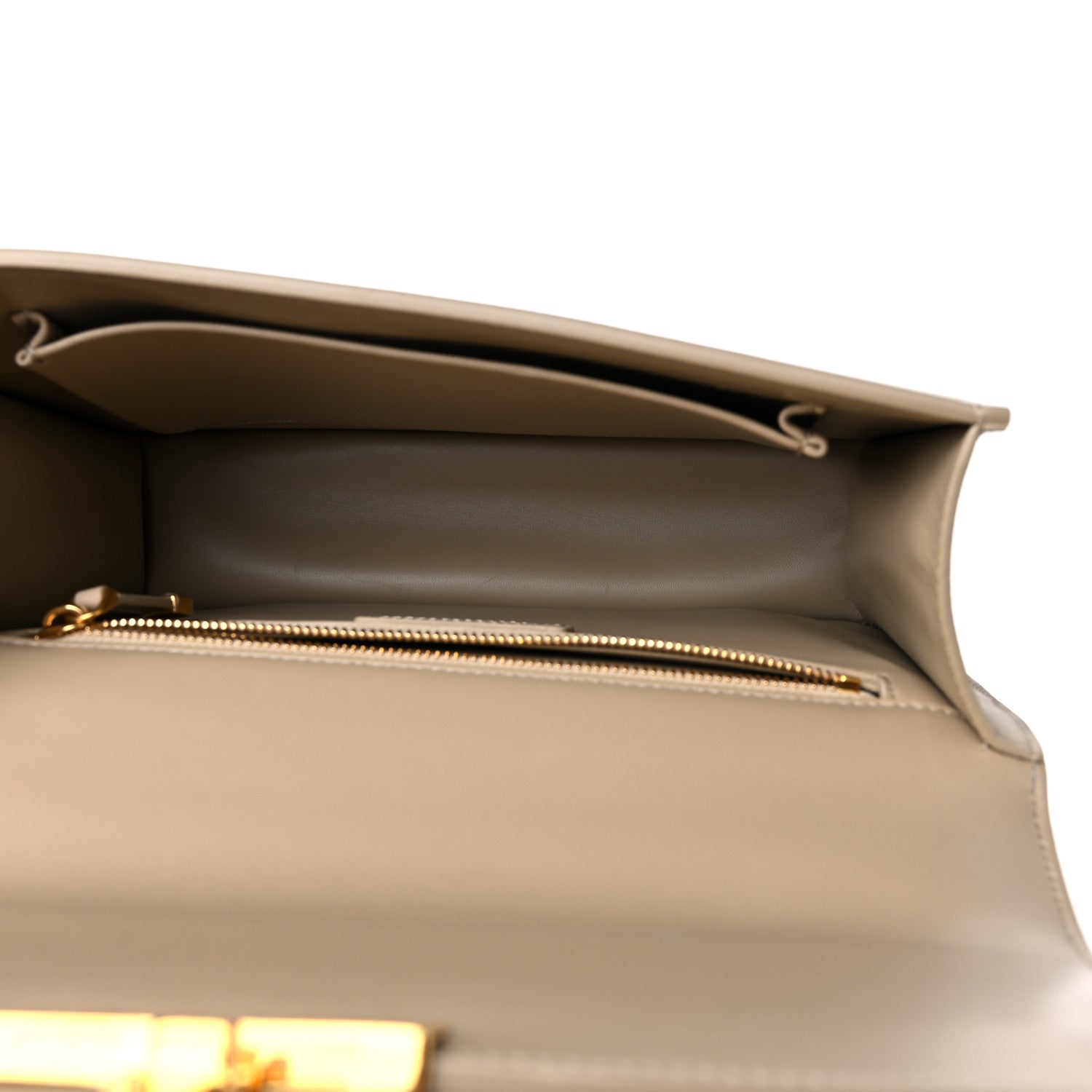 Christian Dior Smooth Calfskin 30 Montaigne Flap Bag Beige 5 of 14