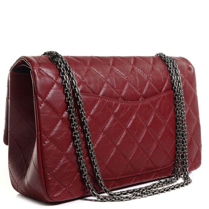 Chanel Aged Calfskin Quilted 2.55 Reissue 227 Flap Red 3 of 10