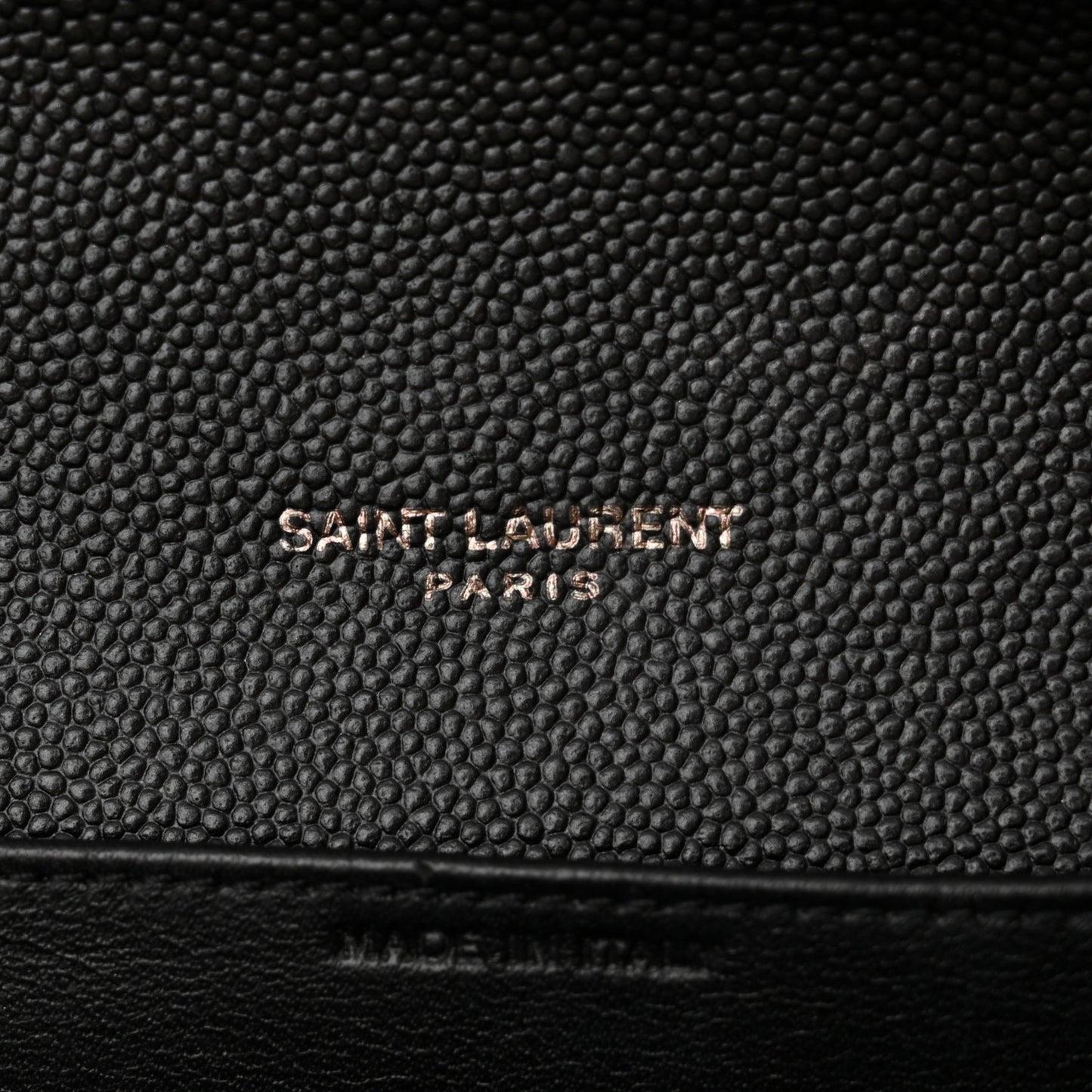 Grain de Poudre Uptown Chain Wallet Black