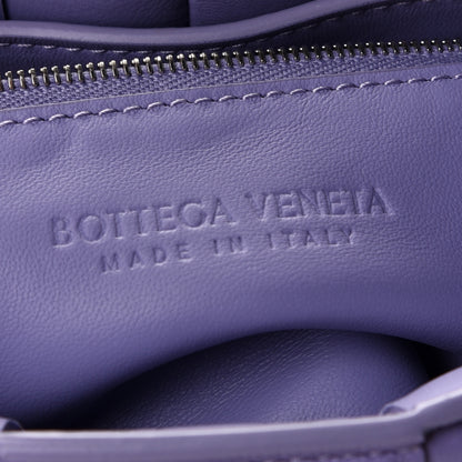 Bottega Veneta Lambskin Maxi Intreccio Padded Chain Cassette Crossbody Bag Lavender 5 of 10
