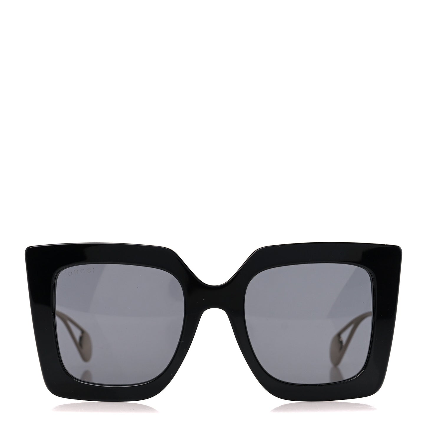 Acetate Oversize Square Frame GG0435S Sunglasses Black