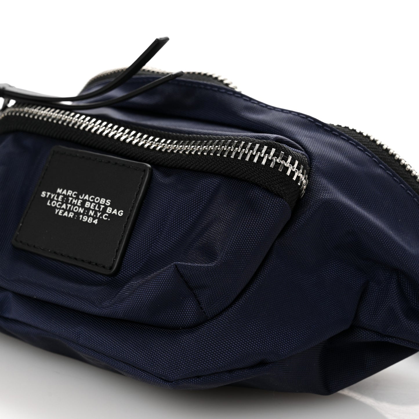 Nylon Biker Belt Bag Midnight Blue