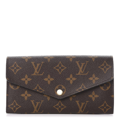 Louis Vuitton Monogram Sarah Wallet NM 1 of 7