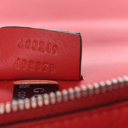 Gucci Suede Vitello Velvet Small Dionysus Shoulder Bag Vulcanic Red 7 of 12