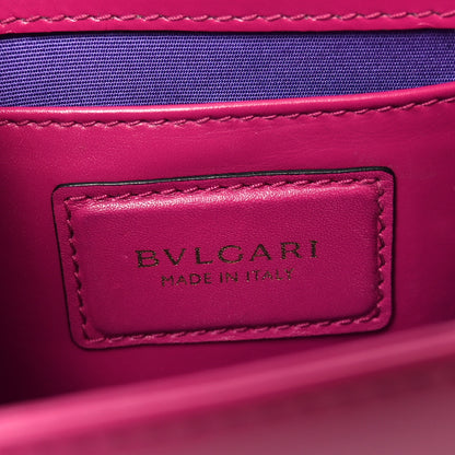 Bulgari Calfskin Serpenti Forever Crossbody Bag Plum 6 of 10
