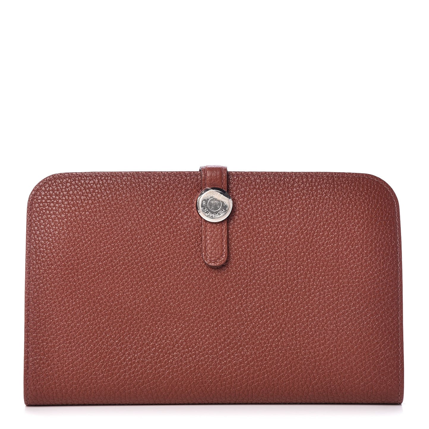 Togo Dogon Duo Wallet Marron D'Inde