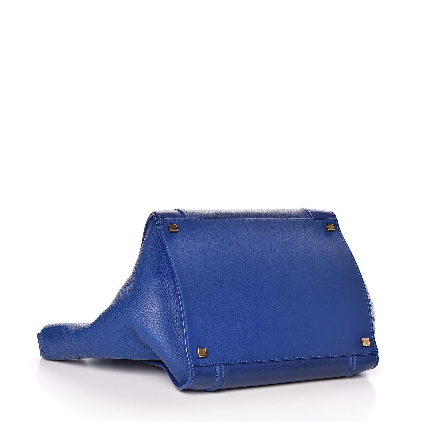 Supple Calfskin Medium Phantom Luggage Royal Blue