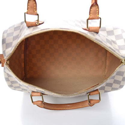 Louis Vuitton Damier Azur Speedy 30 5 of 15