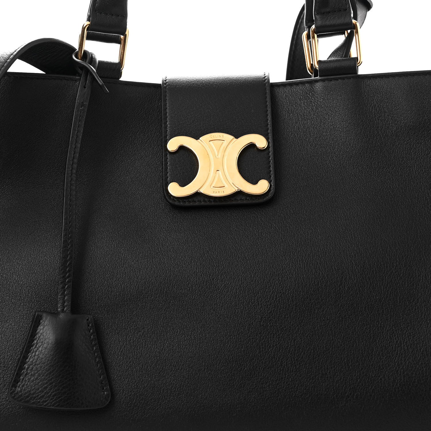 Celine Supple Calfskin Medium Appoline Black 8 of 10