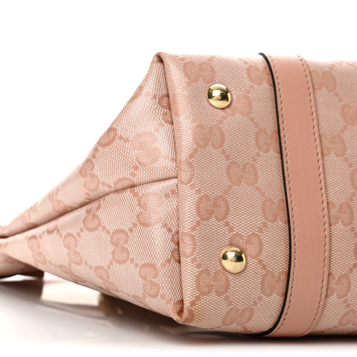 Gucci Crystal Monogram Medium Abbey Tote Blush 9 of 13