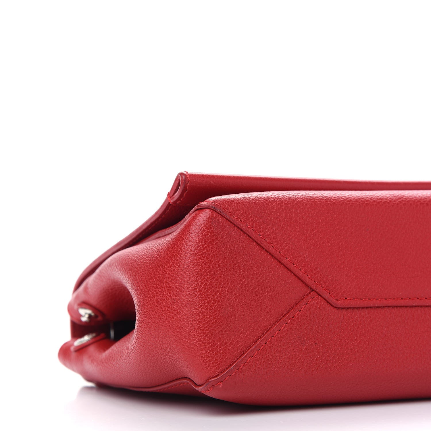 Louis Vuitton Calfskin Lockme II Chain Bag BB Rubis 7 of 9