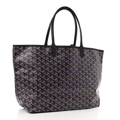 Goyard Goyardine Saint Louis Claire Voie PM Black Violet 4 of 11