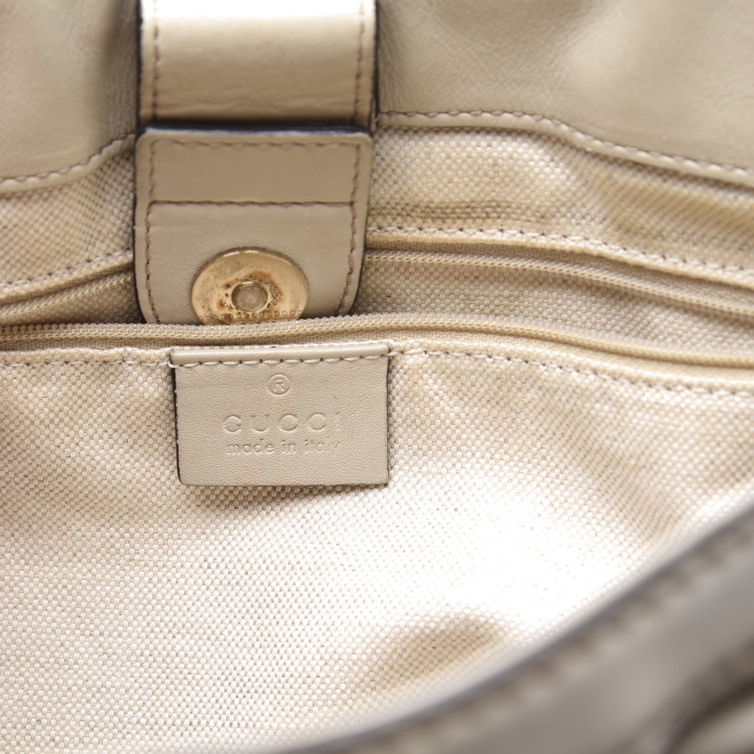 Gucci Guccissima Medium Sukey Top Handle Tote Off White 7 of 14