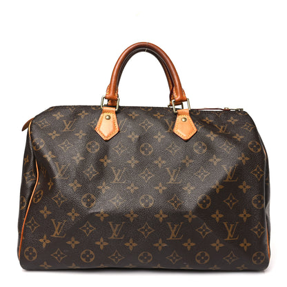 Louis Vuitton Monogram Speedy 35 1 of 12