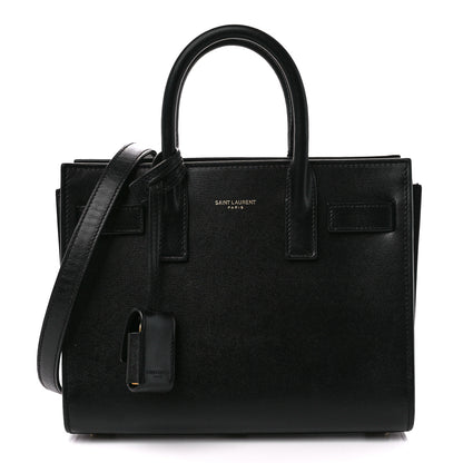 Saint Laurent Calfskin Nano Sac De Jour Black 1 of 13