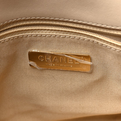 Chanel Lambskin Quilted Medium Chanel 19 Flap Beige 6 of 11