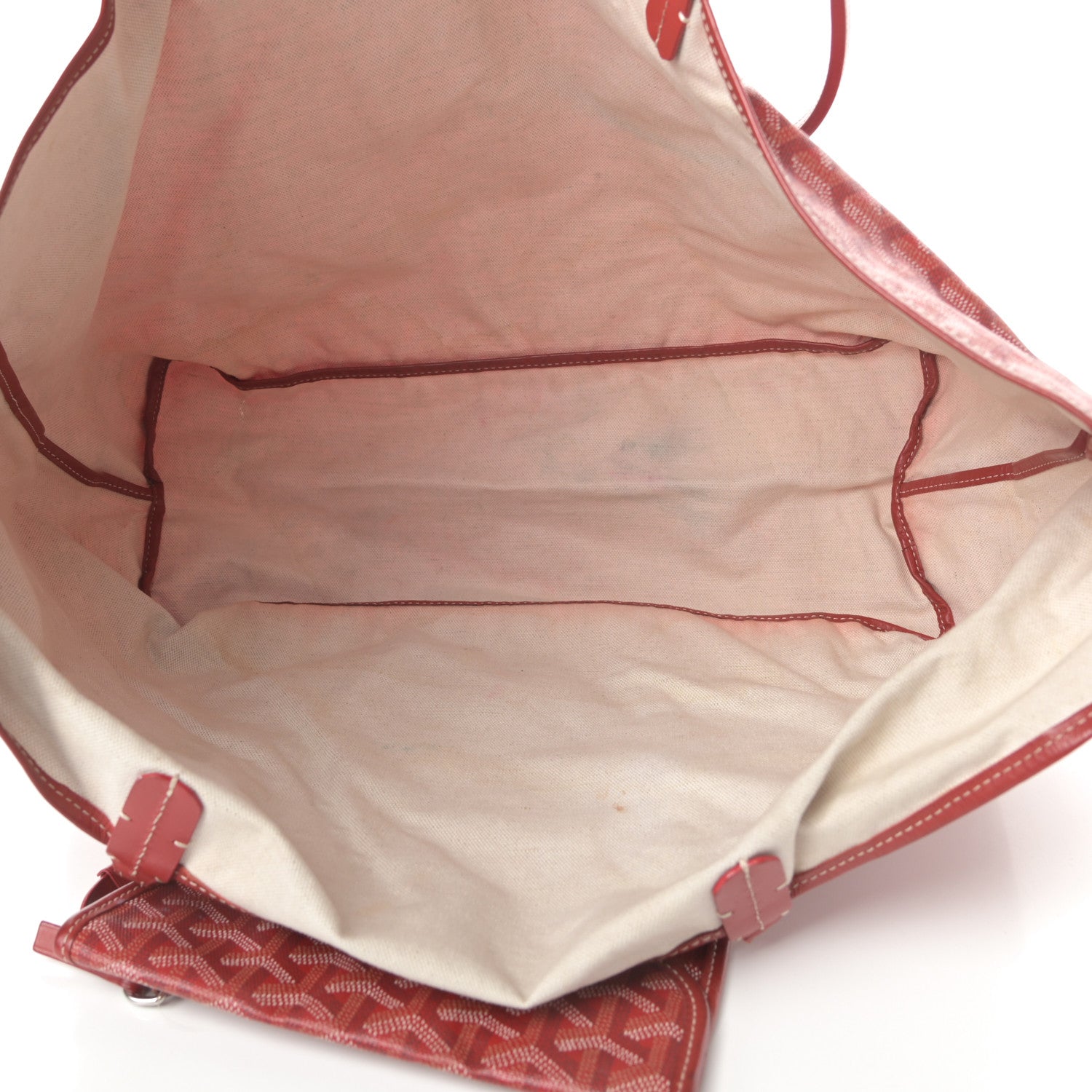 Goyard Goyardine Saint Louis GM Red 6 of 19