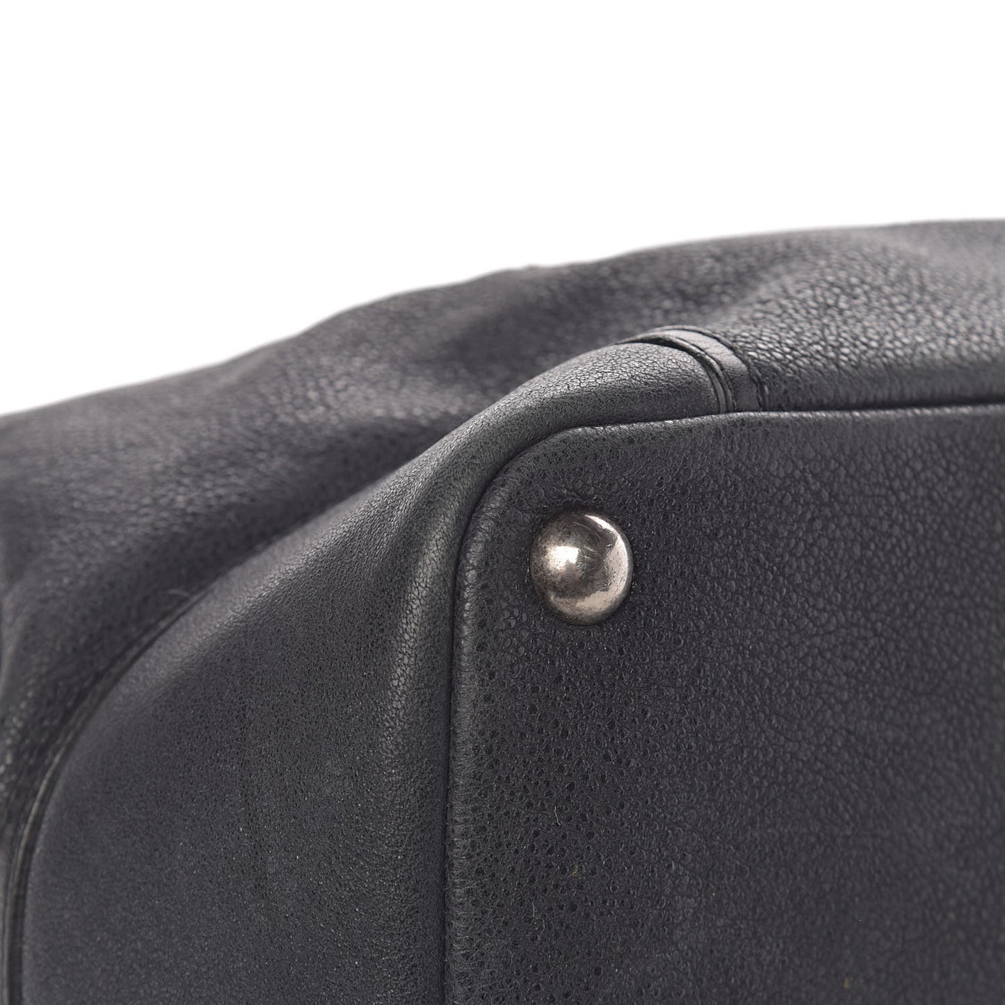 Calfskin CC Shoulder Bag Black