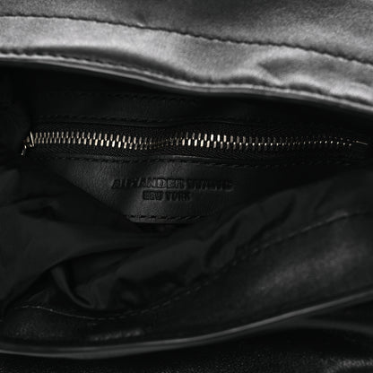 Alexander Wang Lambskin Attica Chain Dry Sack Bucket Bag Black 6 of 11