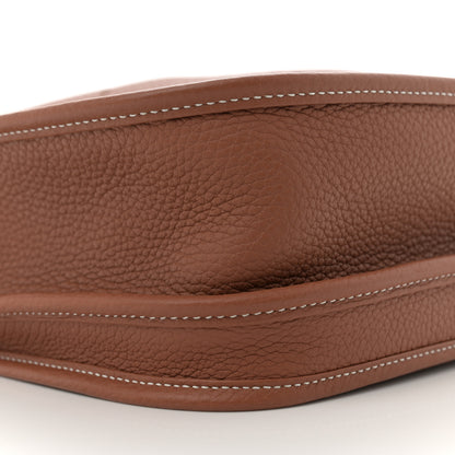 Hermes Taurillon Clemence Evelyne III PM Gold 9 of 11