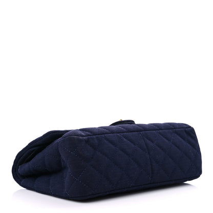 Chanel Jersey Quilted 2.55 Reissue 226 Flap Navy 4 of 14