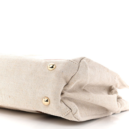 Chloe Canvas Diaper Bag Beige 11 of 16