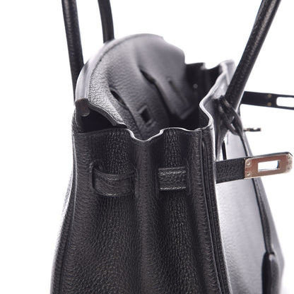 Hermes Togo Birkin 25 Black 10 of 34