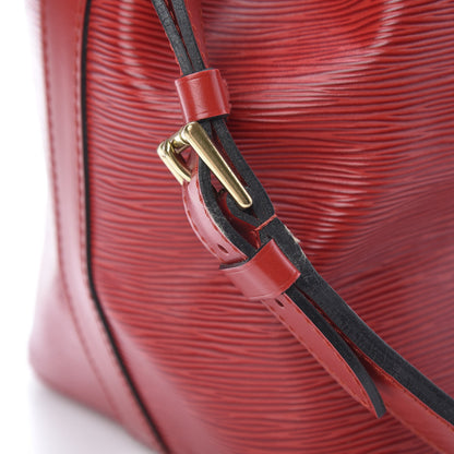 Louis Vuitton Epi Petit Noe Castillan Red 15 of 17