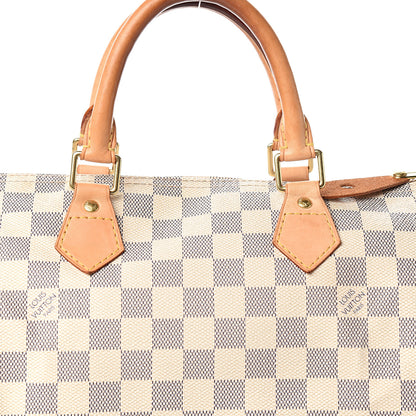 Louis Vuitton Damier Azur Speedy 30 12 of 12