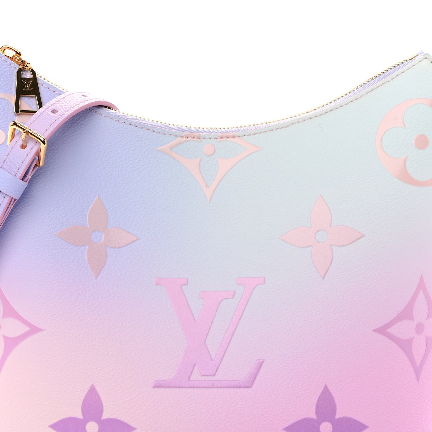 Louis Vuitton Monogram Giant Spring In The City Marshmallow Hobo PM Sunrise Pastel 7 of 9