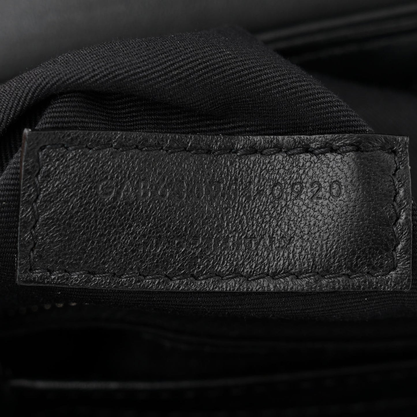 Calfskin Y Quilted Monogram Toy Loulou Crossbody Bag Black