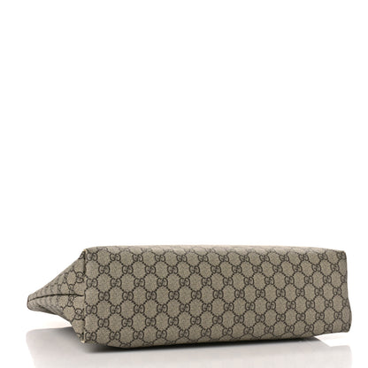 Gucci GG Plus Monogram Medium Signature Web Loop Tote Brown 4 of 15
