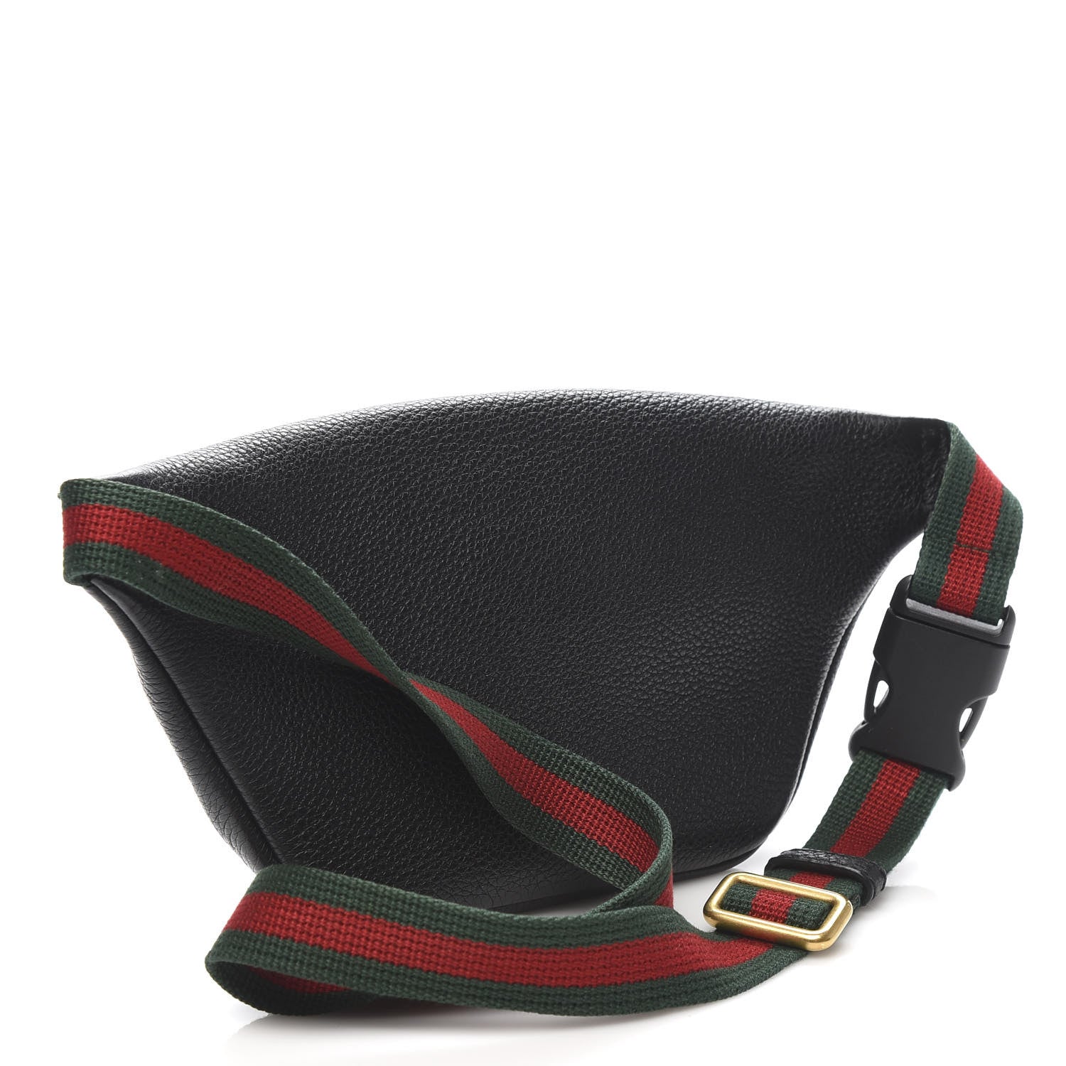 Gucci Grained Calfskin Small Logo Belt Bag Black 3 of 11