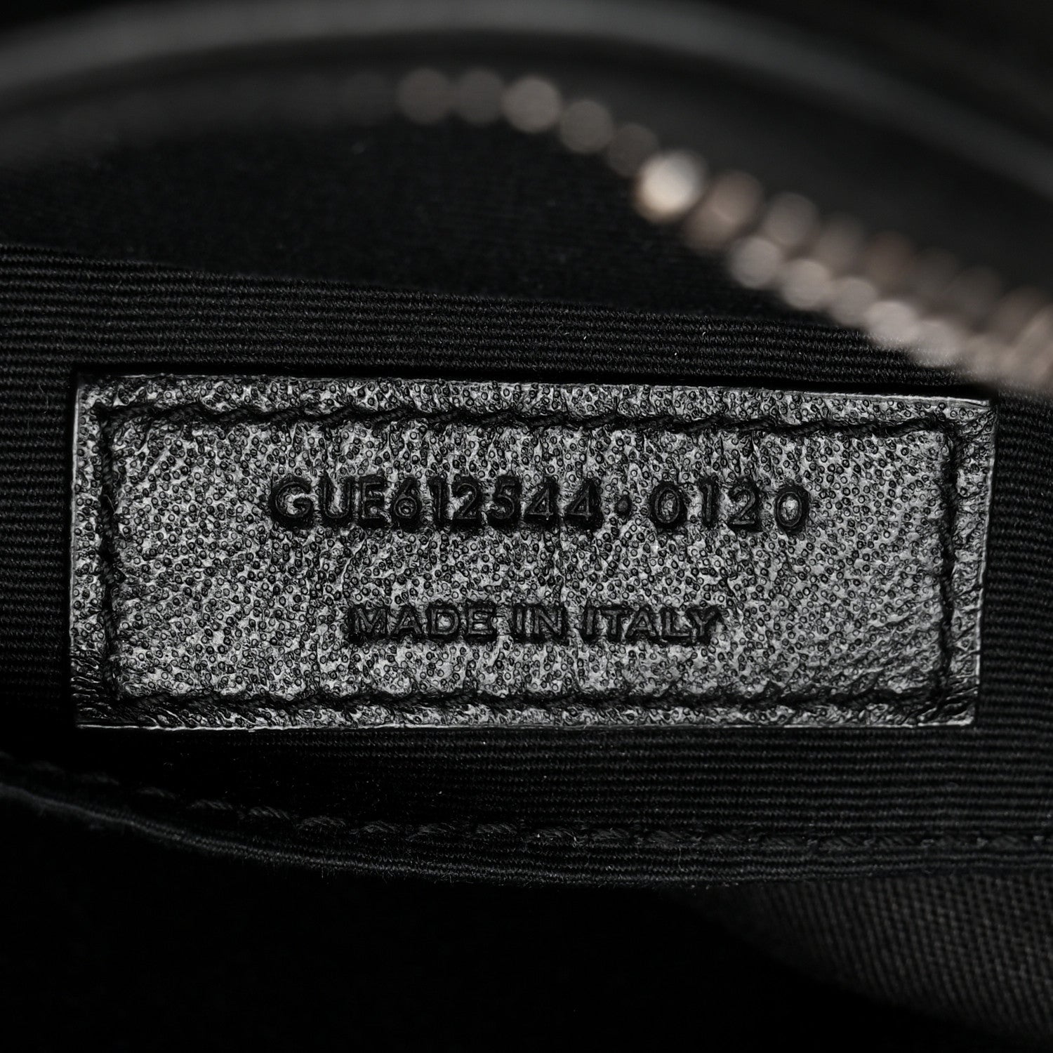Saint Laurent Calfskin Matelasse Monogram Lou Camera Bag Black 7 of 10