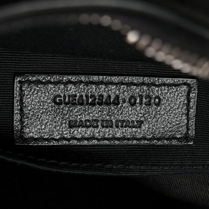 Saint Laurent Calfskin Matelasse Monogram Lou Camera Bag Black 7 of 10