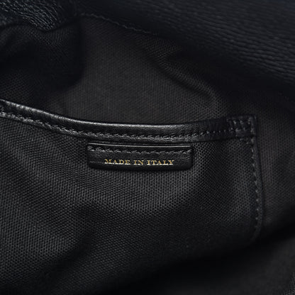 Burberry Derby Calfskin House Check Cornwall Hobo Black 7 of 12