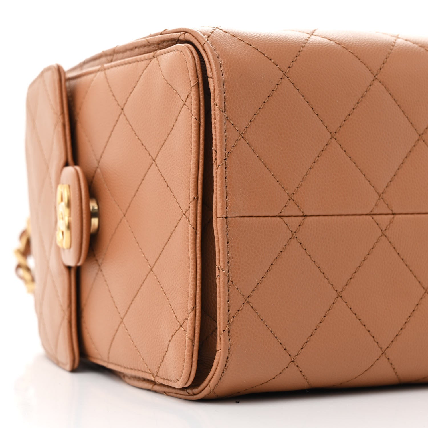 Chanel Caviar Quilted Small Chanel 25 Handbag Brown 9 of 11