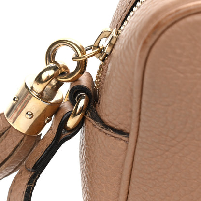 Gucci Pebbled Calfskin Small Soho Disco Bag Camelia 14 of 16