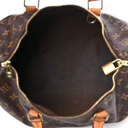 Louis Vuitton Monogram Speedy Bandouliere 35 5 of 35