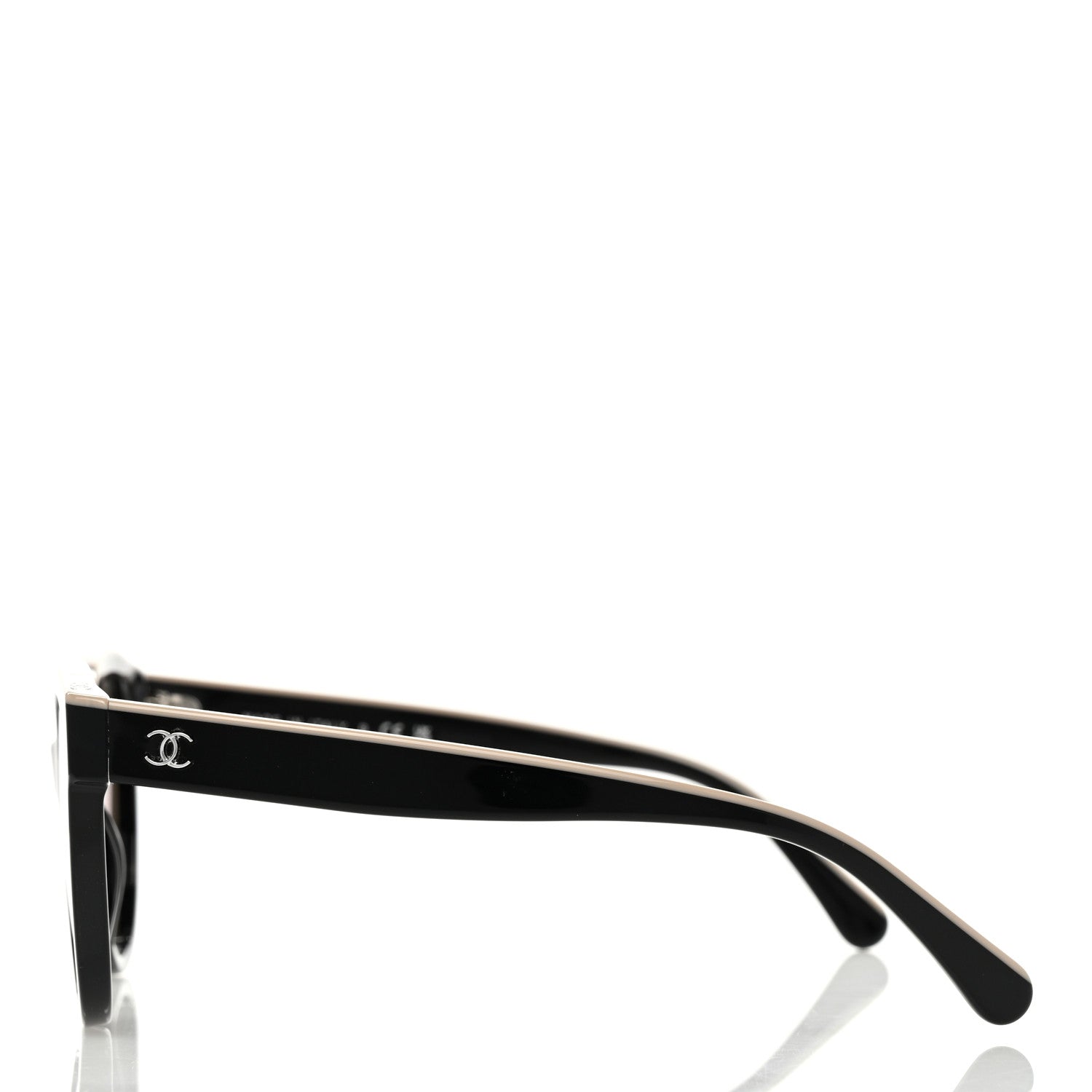 Chanel Acetate CC Butterfly Sunglasses 5414 Black 3 of 8