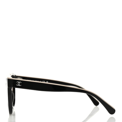 Chanel Acetate CC Butterfly Sunglasses 5414 Black 3 of 8