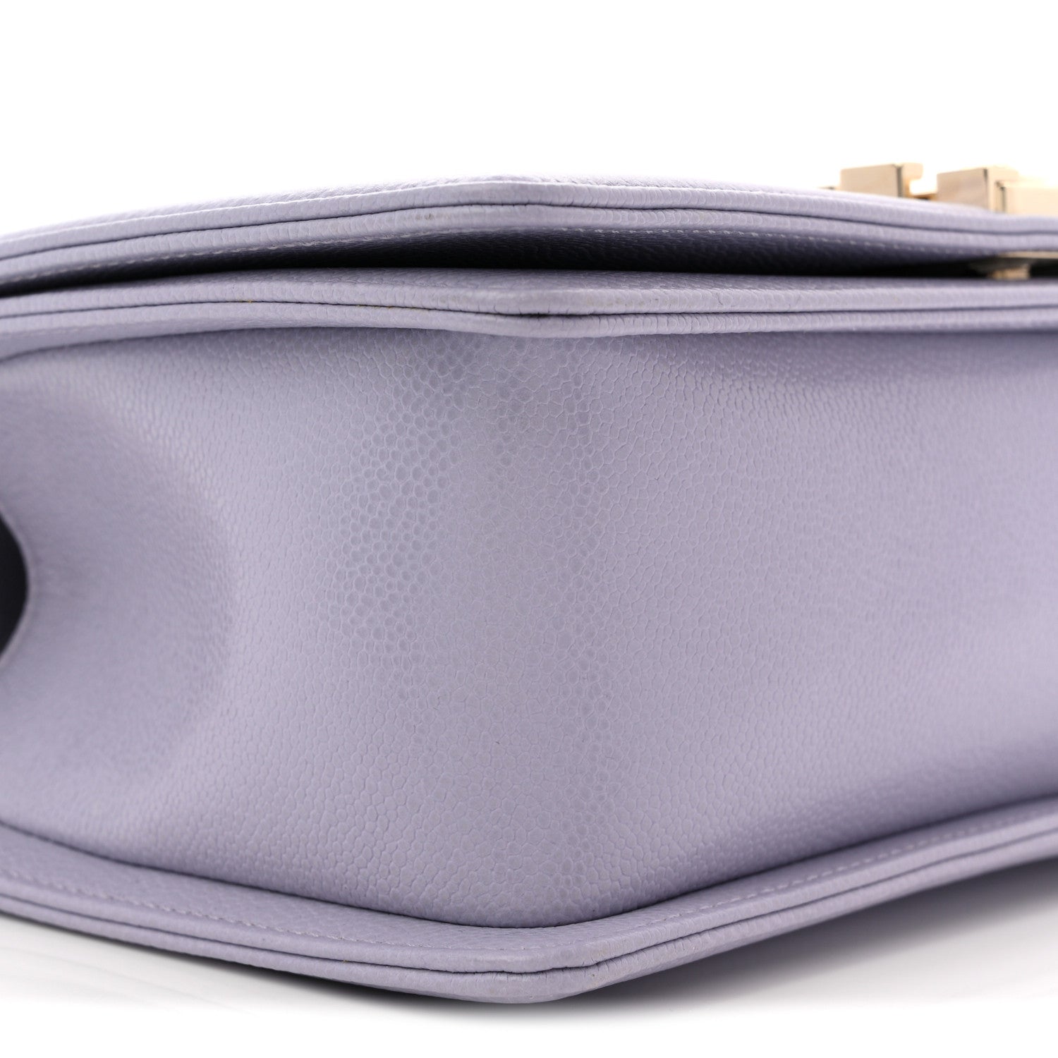 Chanel Caviar Quilted Medium Boy Flap Light Purple 9 of 10
