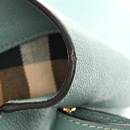 Burberry Grainy Calfskin Small Elmstone Hobo Eucalyptus Green 15 of 18