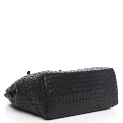 Bottega Veneta Nappa Intrecciato Medium Seamless Tote Black 4 of 14