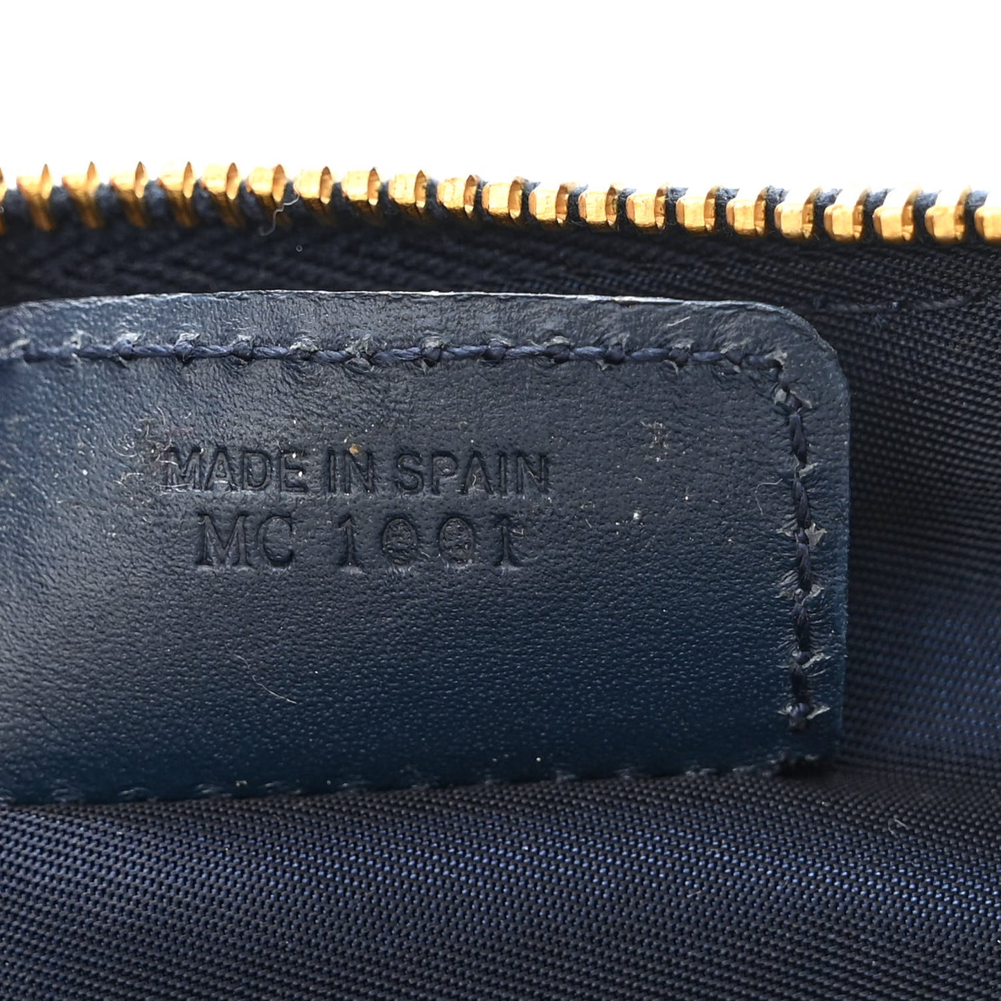 Monogram Mini Saddle Pochette Navy