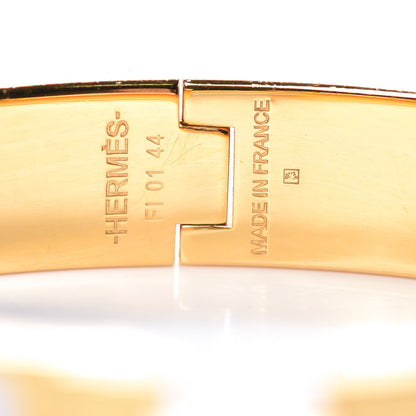 Hermes Enamel Narrow Clic Clac H Bracelet PM White 4 of 6