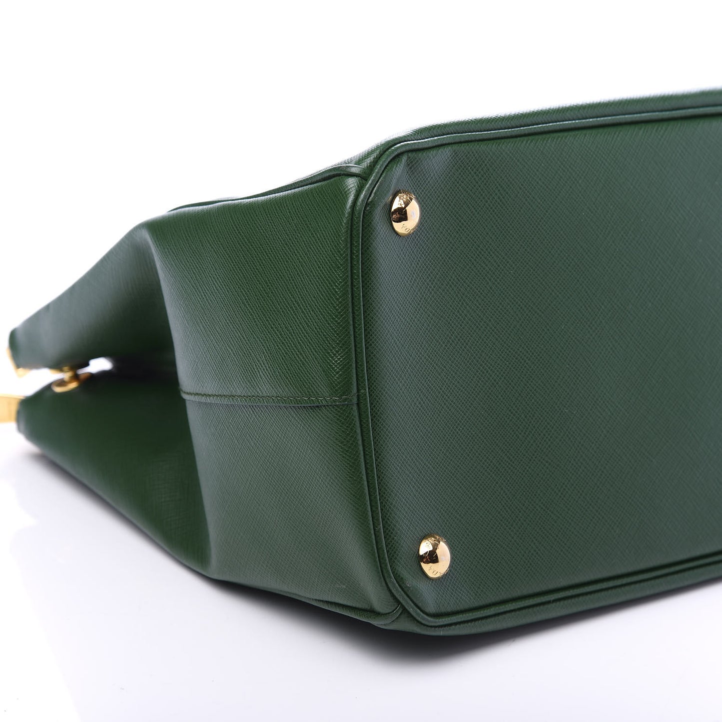 Saffiano Medium Galleria Double Zip Tote Biliardo